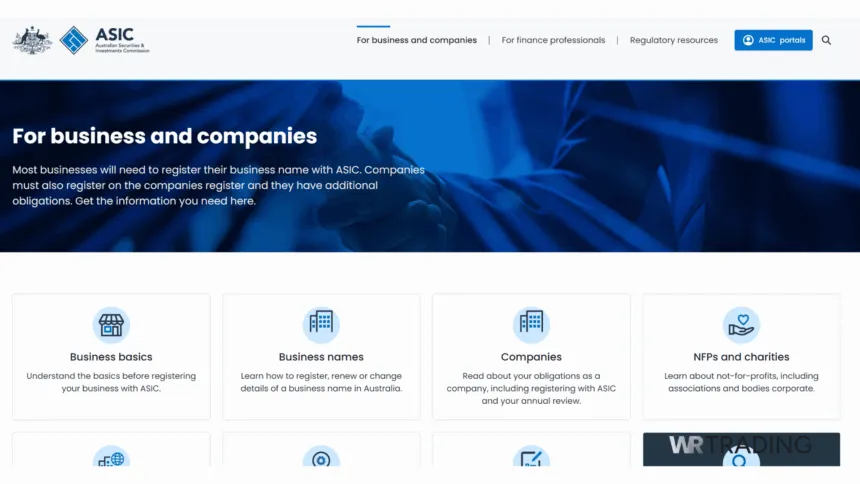 ASIC Website