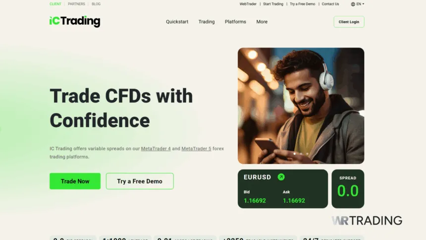 IC Trading Forex Broker with Trailing Stop Loss Function