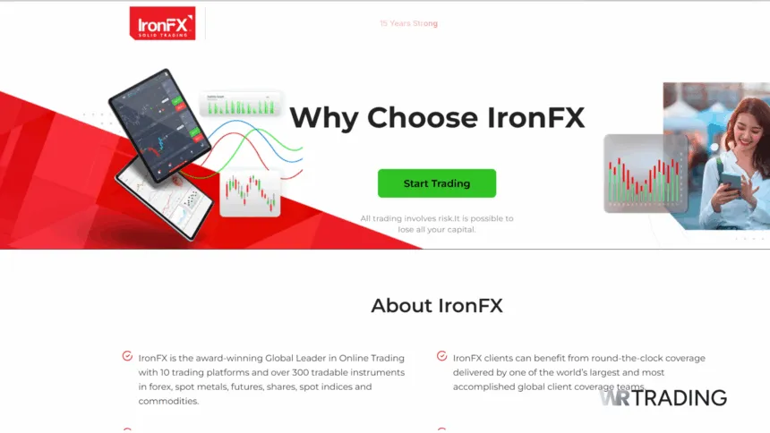 IronFX Offshore Forex Broker