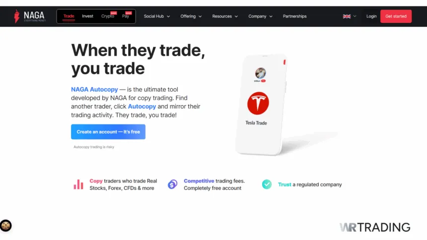 Naga Copy Trading Platform