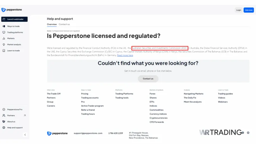 Pepperstone Best ASIC Regulated Forex Broker