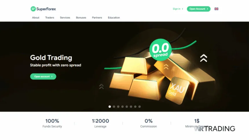 SuperForex- Forex Broker with Low Minimum Deposit