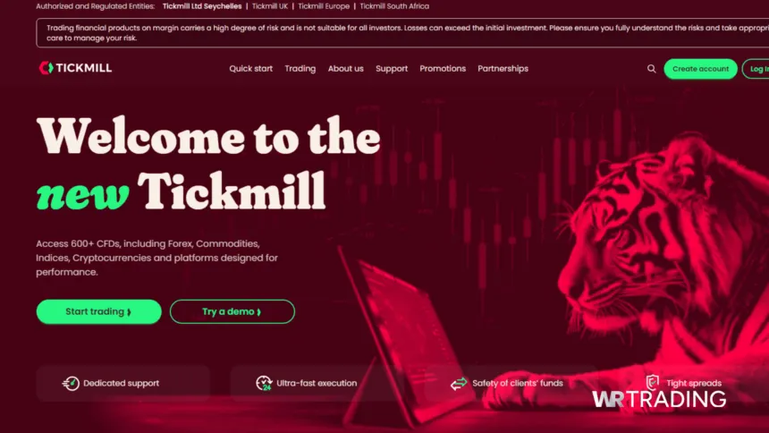 Tickmill Best European Forex Broker