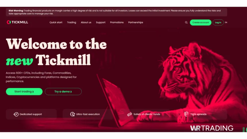 Tickmill Best Forex Broker for Beginners