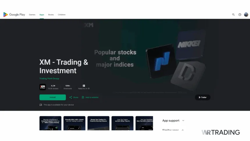 XM Markets Trading App