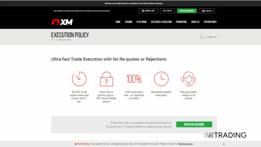 XM Execution Policy