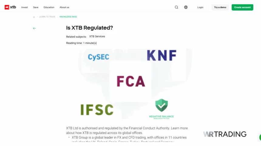 XTB Best ASIC Regulated Forex Broker