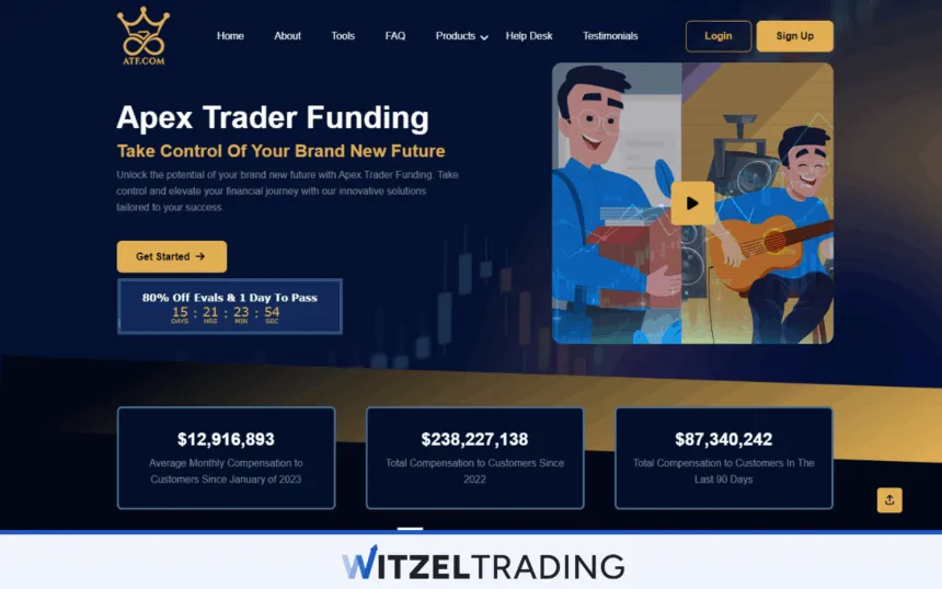 Apex Trader Funding as FundedNext Alternative