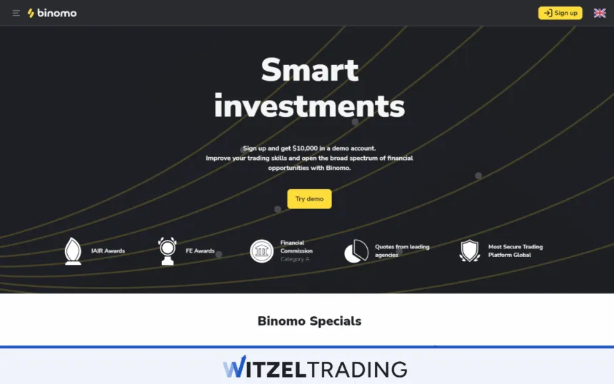 Binary Options Broker Binomo