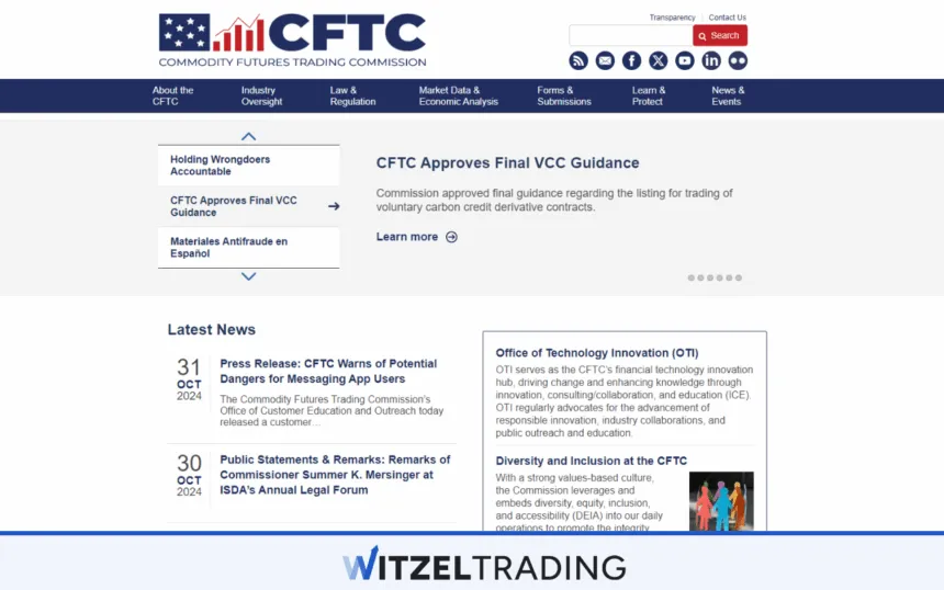 CFTC - US regulation for Silver Trading Brokers