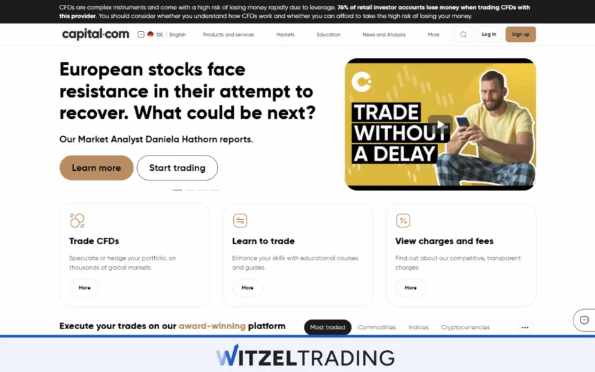 Capital.com - European Forex Broker