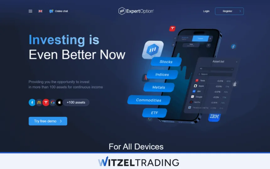 Binary Options Broker Expert Option
