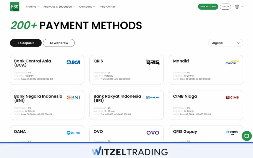 FBS - Payment Methods