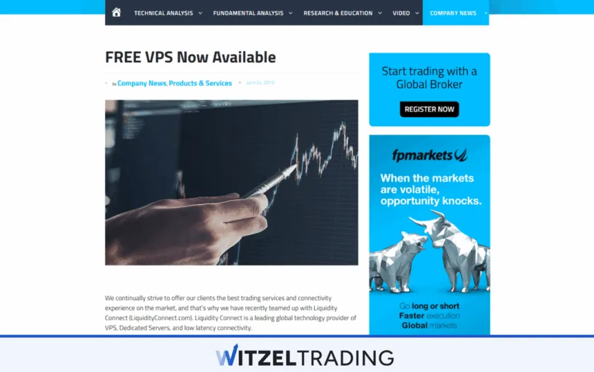 FP Markets VPS Trading