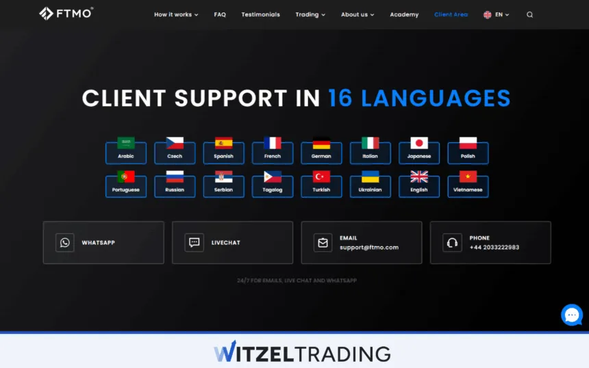 FTMO Support