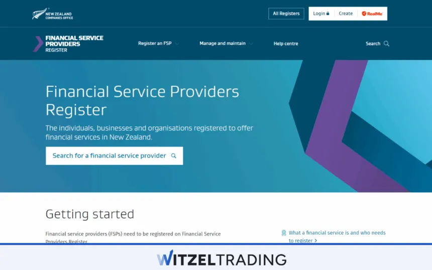 Financial Service Providers Register (FSPR)
