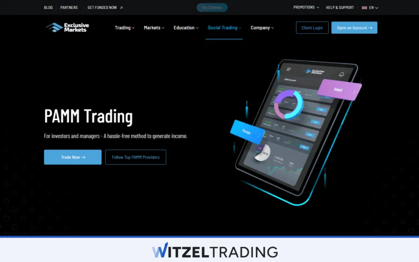 Forex PAMM Trading