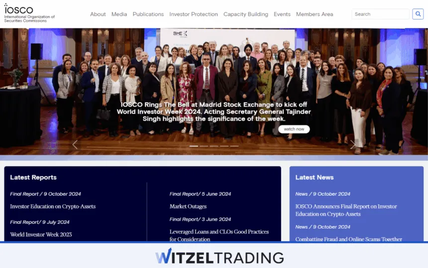 International Organization of Securities Commissions (IOSCO)