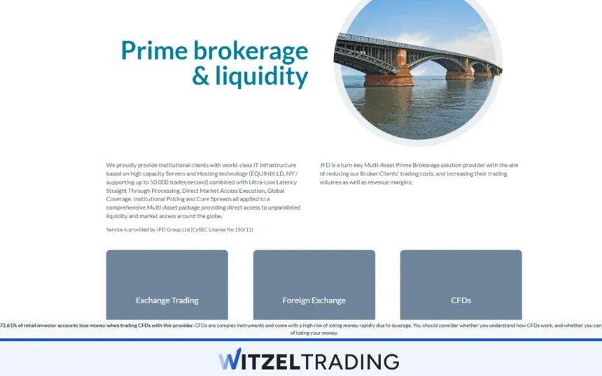JFD Broker and Liquidity Provider