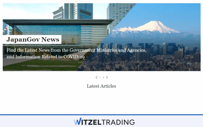 Japan Governements Website