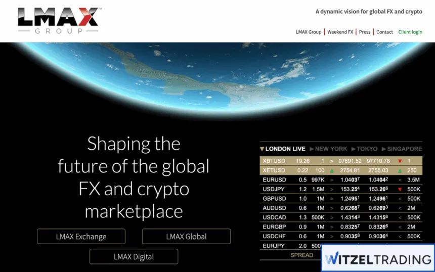 LMAX Exchange - Forex Liquidity Provider