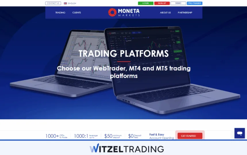 Moneta Markets Trading Platform