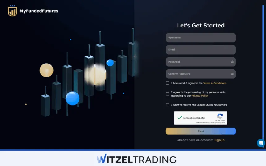 My Funded Futures - Registration