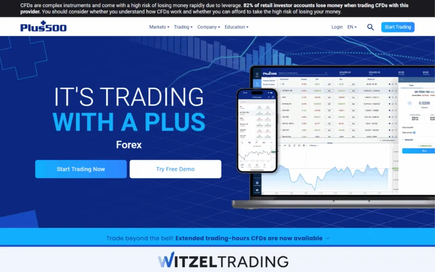 Plus500 - US Forex Broker