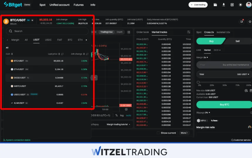 Select a Cryptocurrency
