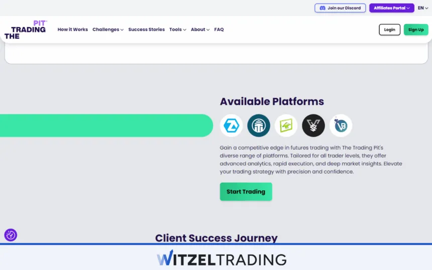 The Trading Pit Platforms