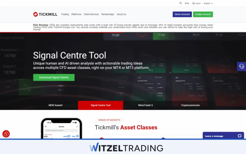 Tickmill - Forex Broker for Beginners