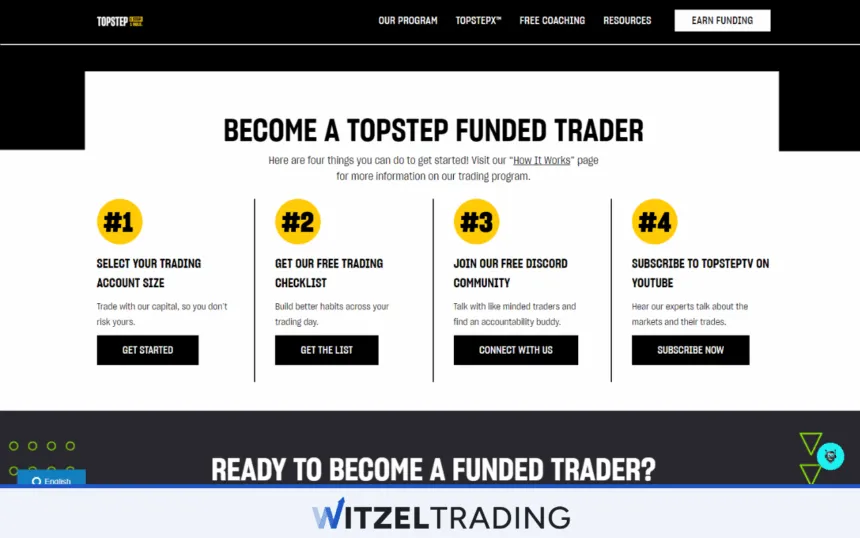 TopStep How to Become a TopStep Funded Trader