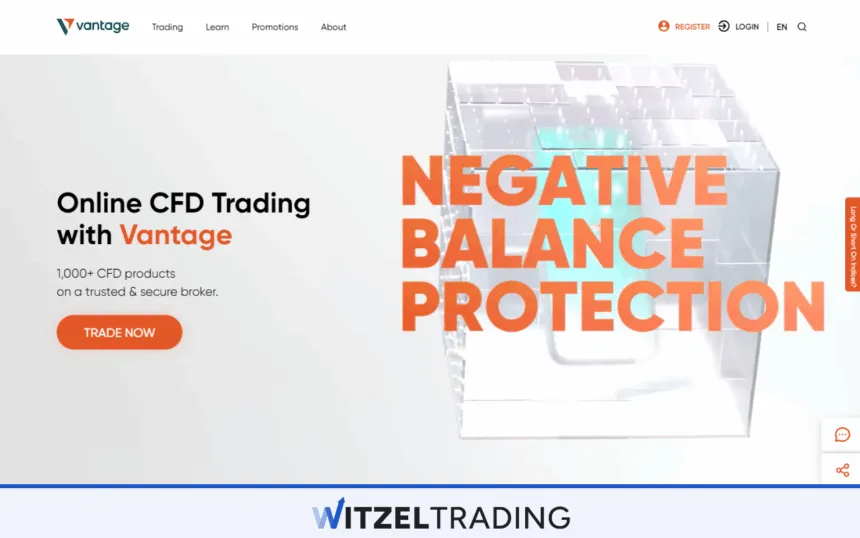 Vantage Markets Forex Broker with Trading API