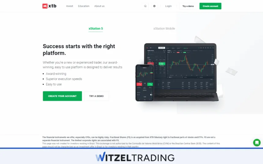 XTB Trading Platform