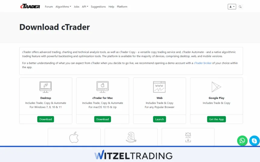 cTrader - Day Trading Platform