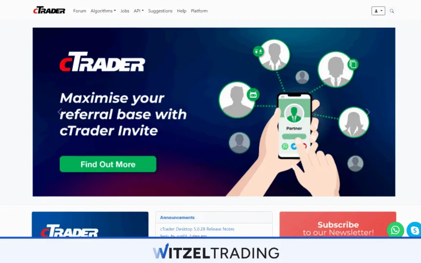 cTrader - Trading Platform for FundedNext