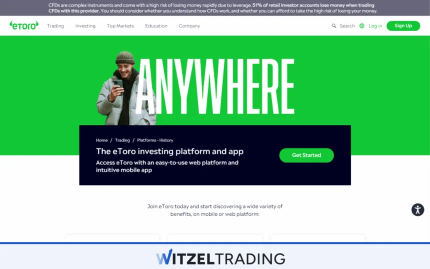 eToro Trading Platform
