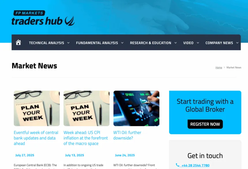 News Trading with FP Markets