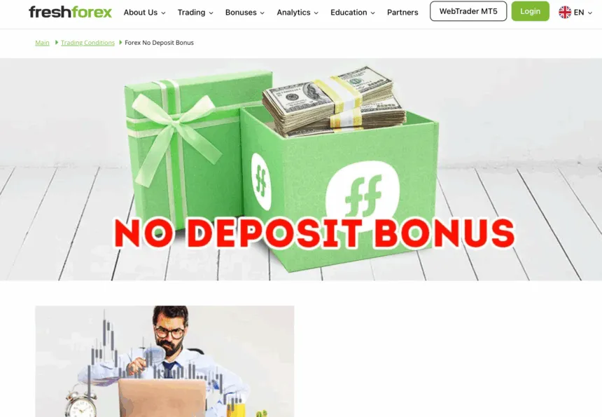 FreshForex Bonus