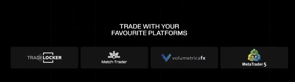 Goat Funded Trader Trading Platforms