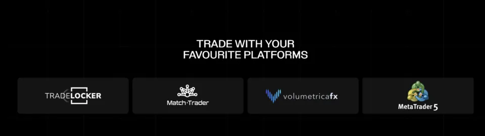 Goat Funded Trader Trading Platforms