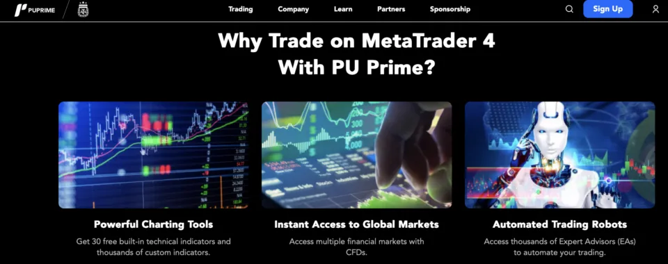 PU Prime - Automated Trading on MT4