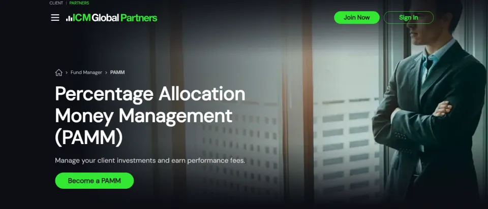 IC Markets PAMM Broker