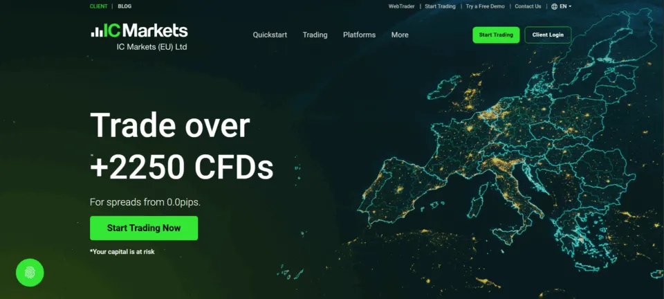 IC Markets Forex Broker with Trading API