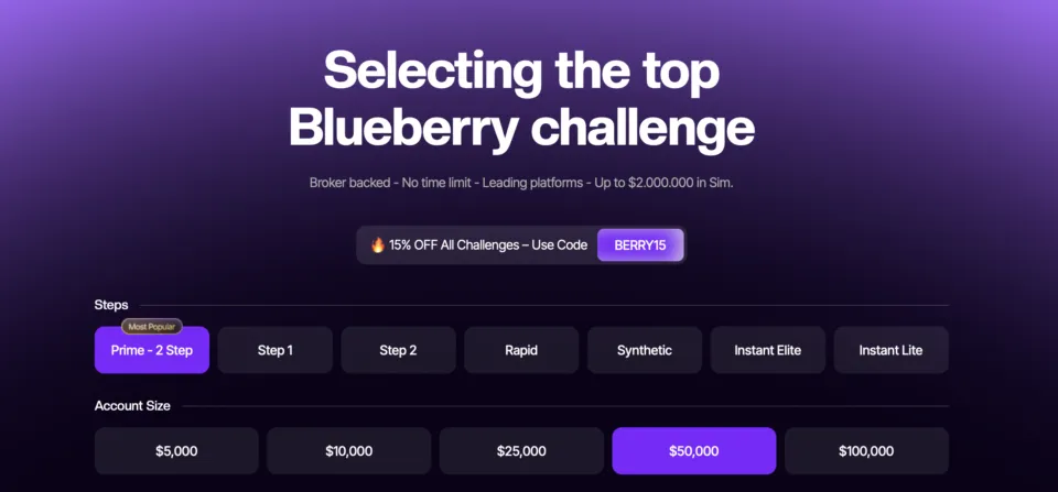 Blueberry Funded Challenges