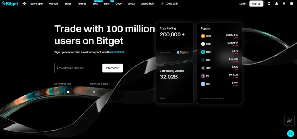 Bitget Website