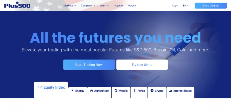 Plus500 US Micro Futures Broker