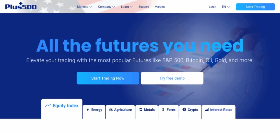 Plus500 US Micro Futures Broker