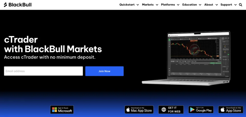 BlackBull cTrader Trading Bots