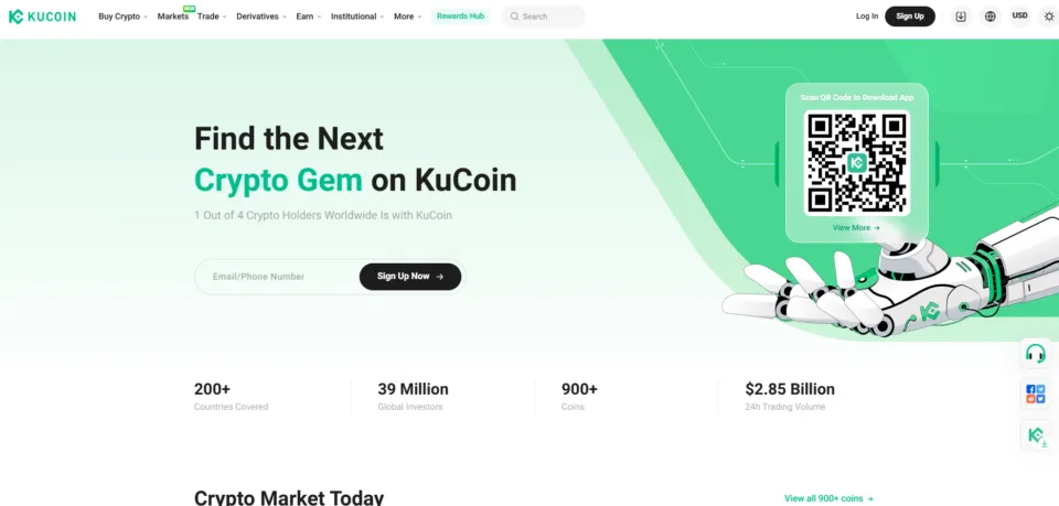 KuCoin Website